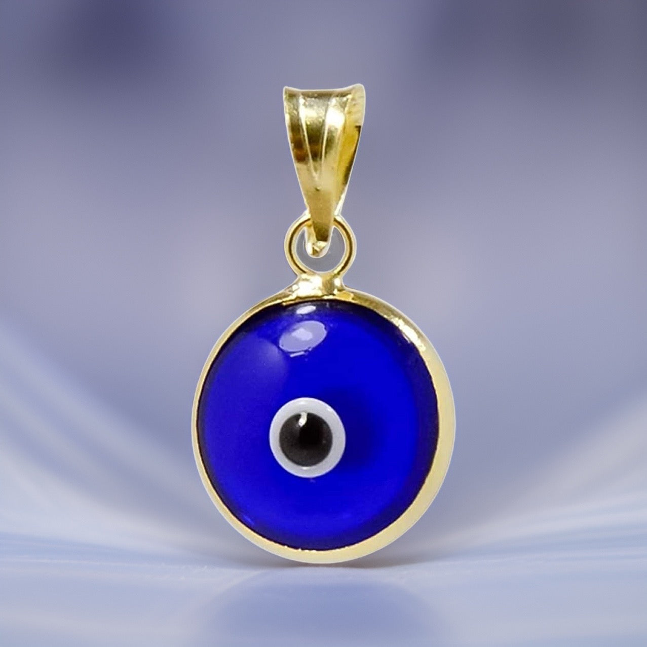 Blue clearance eye pendant