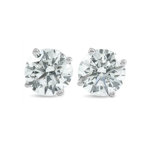 LAB DIAMOND STUD EARRINGS Comes with IGI Certificate