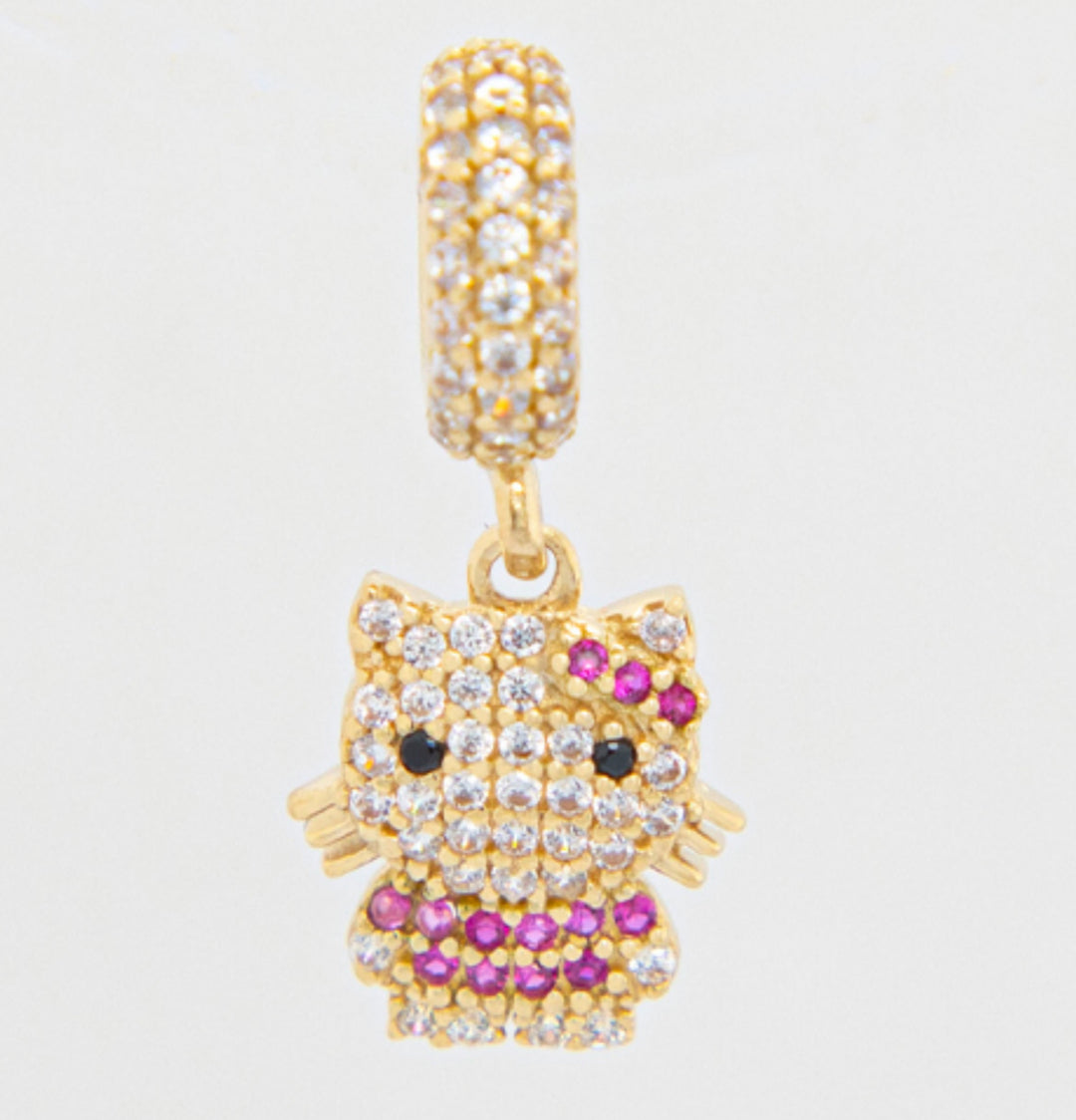 14k Pink Charm