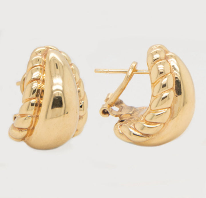 Italian Omega Atenea Earrings