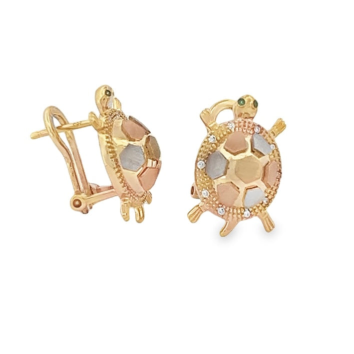 14K Tortugas Earrings