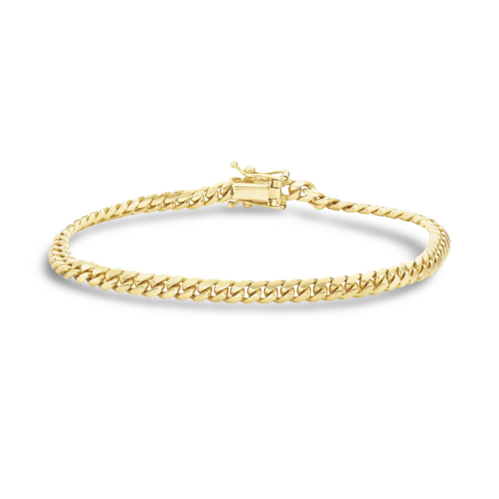 4mm Cuban Link Bracelet