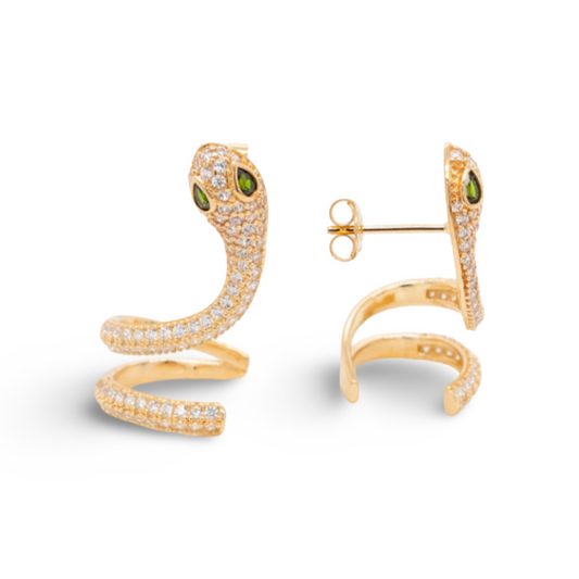 Fancy Serpent Earrings