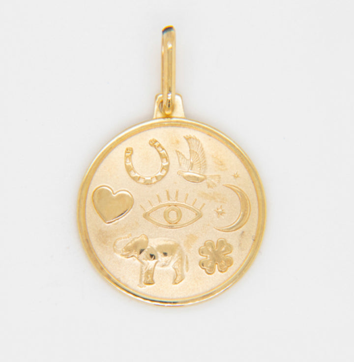 Lucky Medalla Pendant