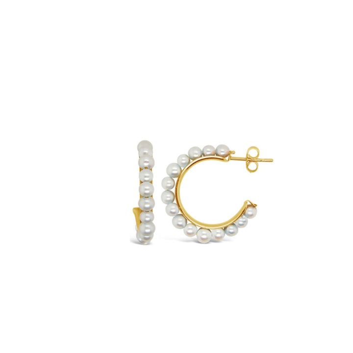 Perla Aretes Pearl Earrings