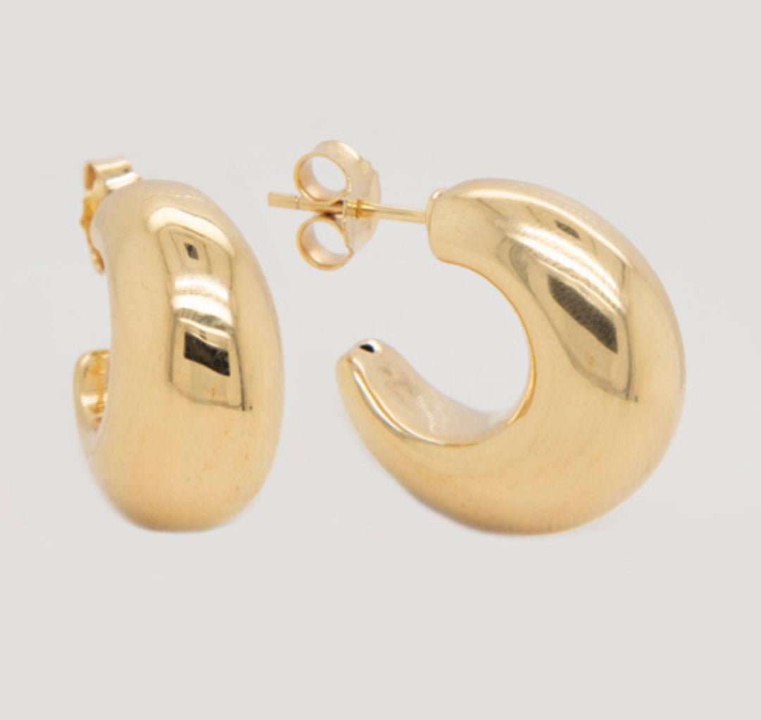 Italian Open Hoops Earrings