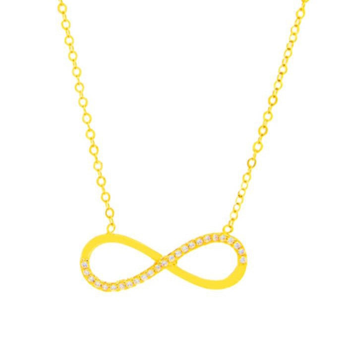 Infinity Necklace 14k