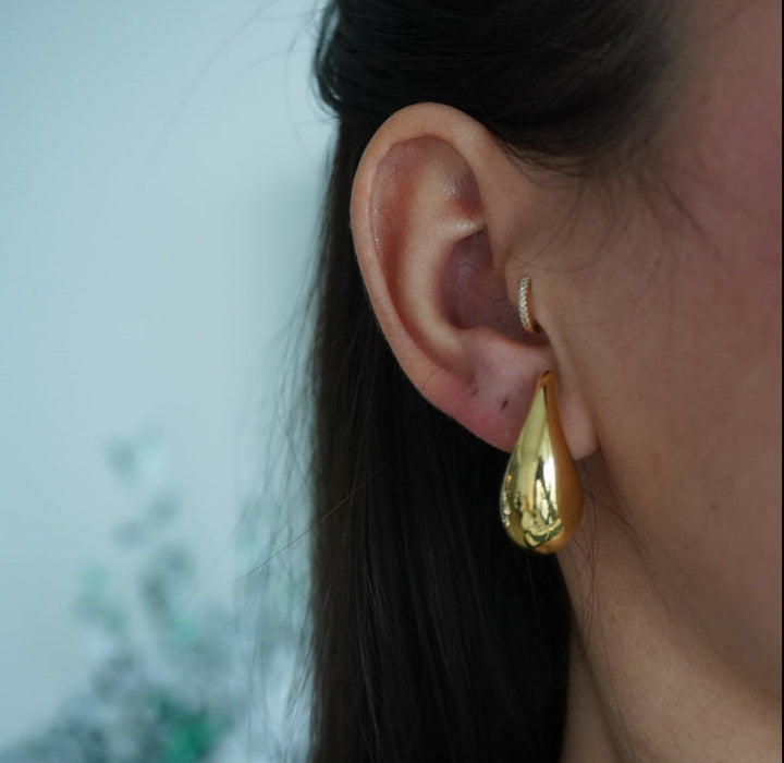 Italian Medium Drop Earrings