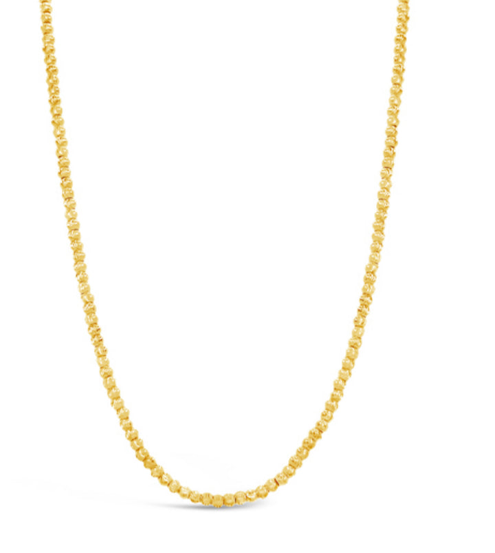 14K Balls Chocker Necklace Ajustable