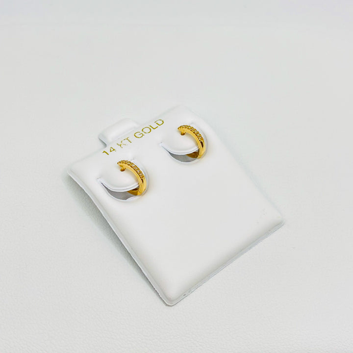 8.6 mm Diamond Micro Pavé Hoops