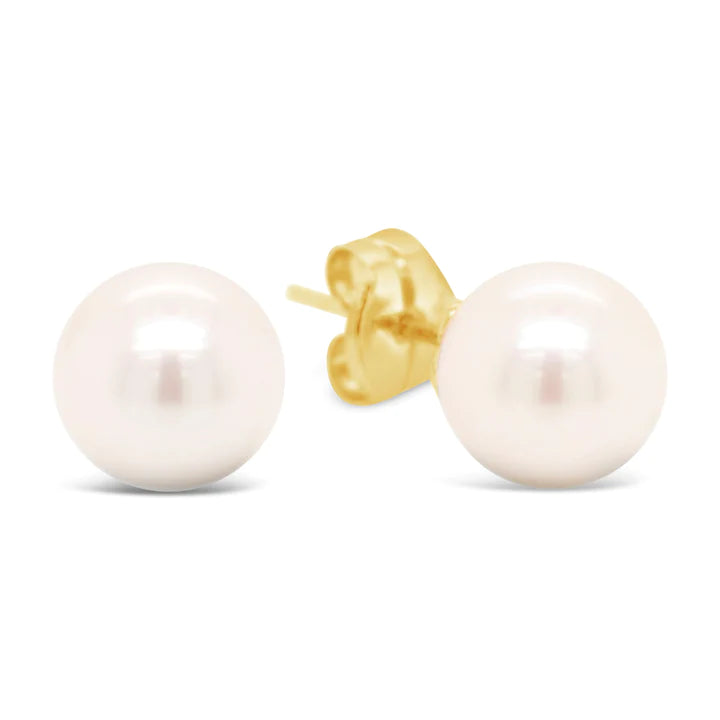 GOLD PEARL EARRING