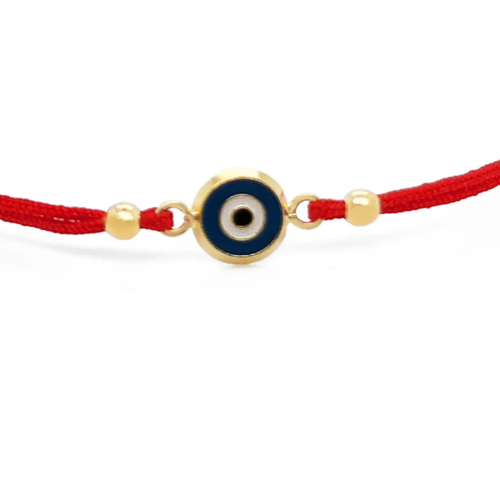 Evil Eyes Red Bracelet Ojito Azul