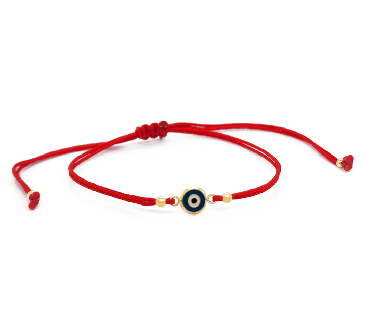 Evil Eyes Red Bracelet Ojito Azul