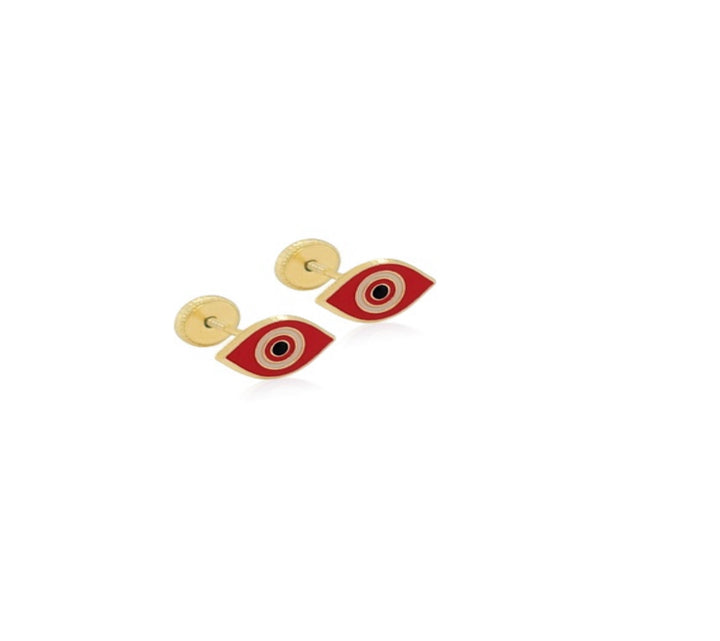 Eyes Enamel Earrings